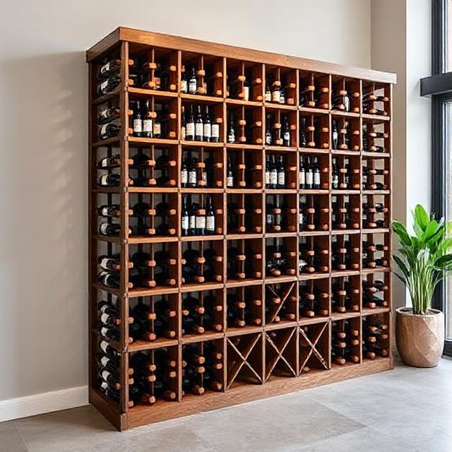 Bordeaux Barrell Wine Rack