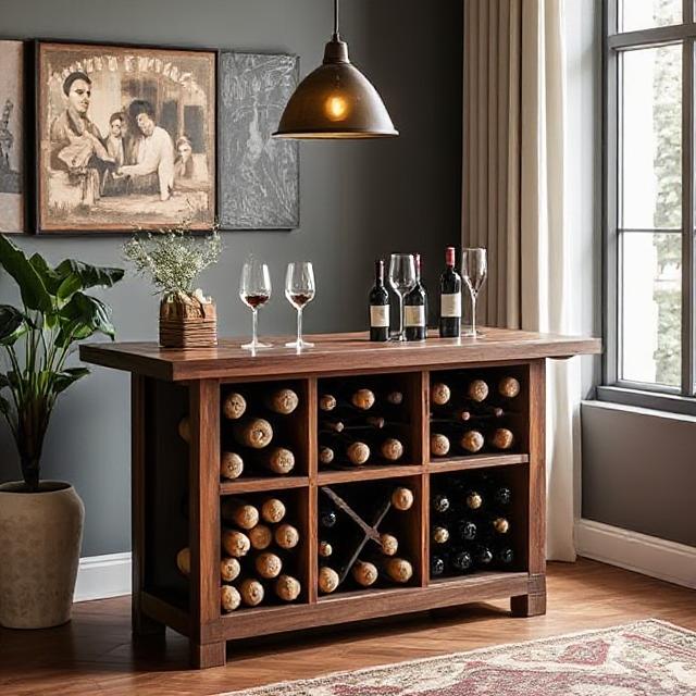 Rustic Display Table